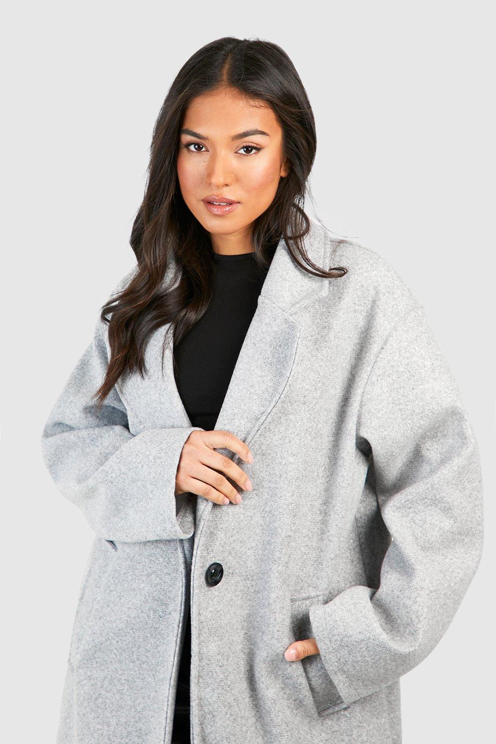 Petite wool car on sale coat